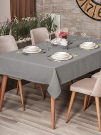 L'essentiel linge de maison Plain 160 - Gris